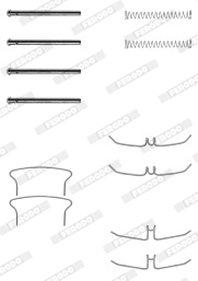 Ferodo Rem montageset FBA421