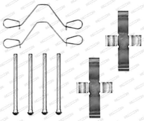 Ferodo Rem montageset FBA440