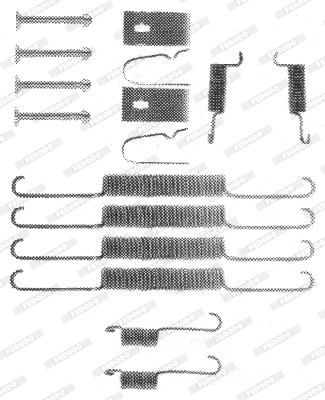 Ferodo Rem montageset FBA51