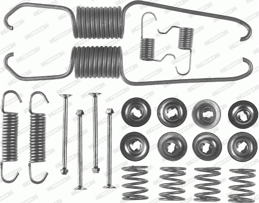 Ferodo Rem montageset FBA61