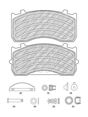 Ferodo Remblokset FCV1277BFE