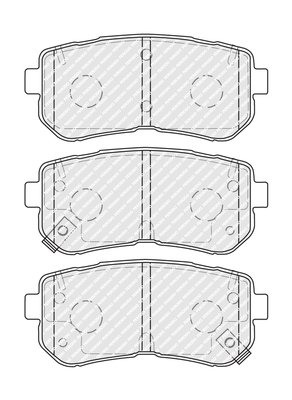 Ferodo Remblokset FDB4771