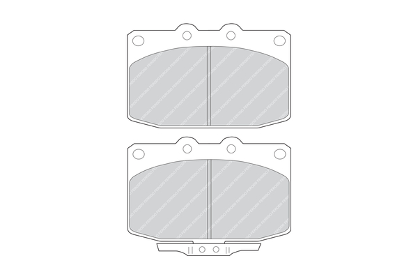 Ferodo Remblokset FDB483