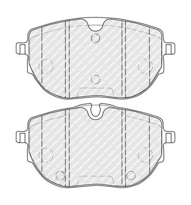 Ferodo Remblokset FDB5350