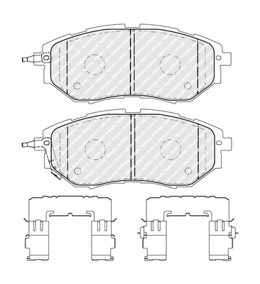 Ferodo Remblokset FDB5393