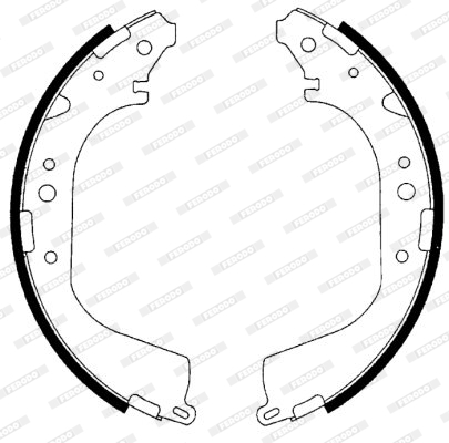 Ferodo Remschoen set FSB4105