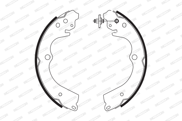 Ferodo Remschoen set FSB629