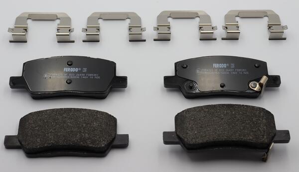 Ferodo Remblokkenset, schijfrem FDB5351