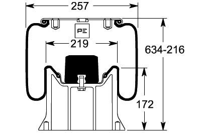 Pe Automotive Veerbalg 084.182-72A