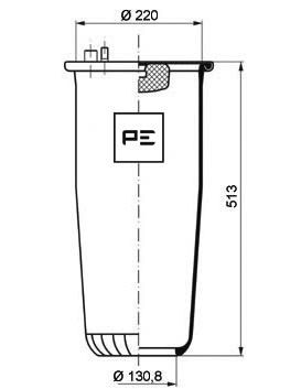 Pe Automotive Veerbalg 084.249-70A