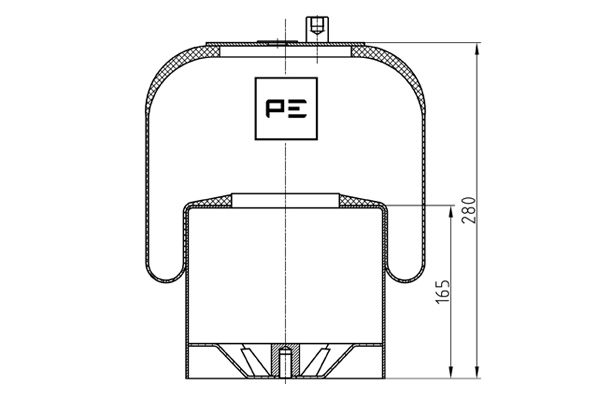 Pe Automotive Veerbalg 084.261-72A