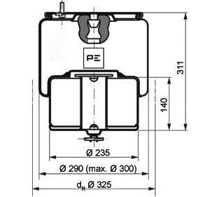 Pe Automotive Veerbalg 084.282-71A