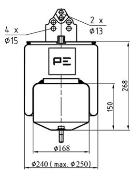 Pe Automotive Veerbalg 084.306-71A