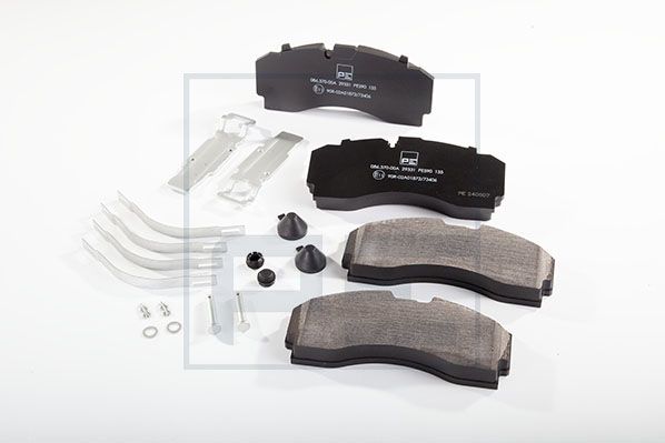 Pe Automotive Remblokkenset, schijfrem 086.370-00A