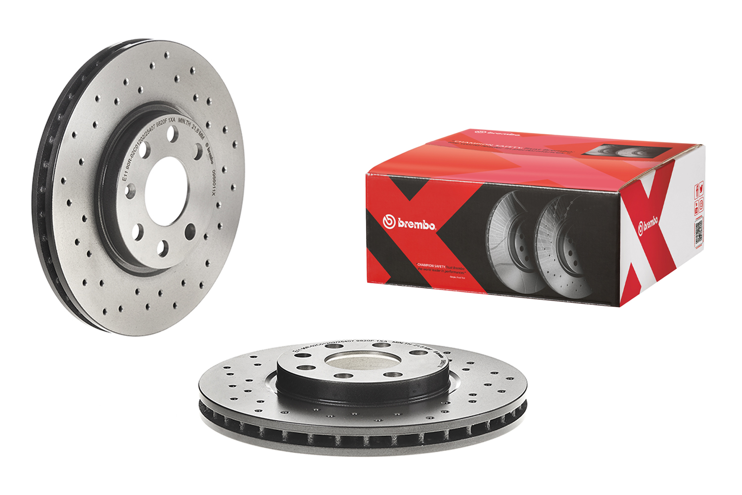Brembo Remschijven 09.8601.1X
