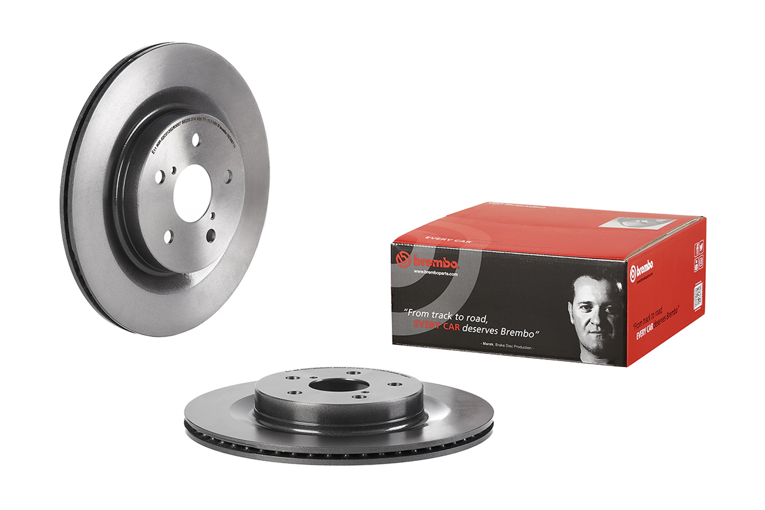 Brembo Remschijven 09.D981.11