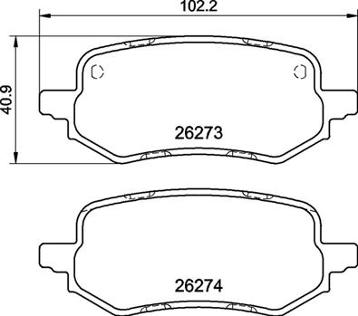 Brembo Remblokset P 24 237