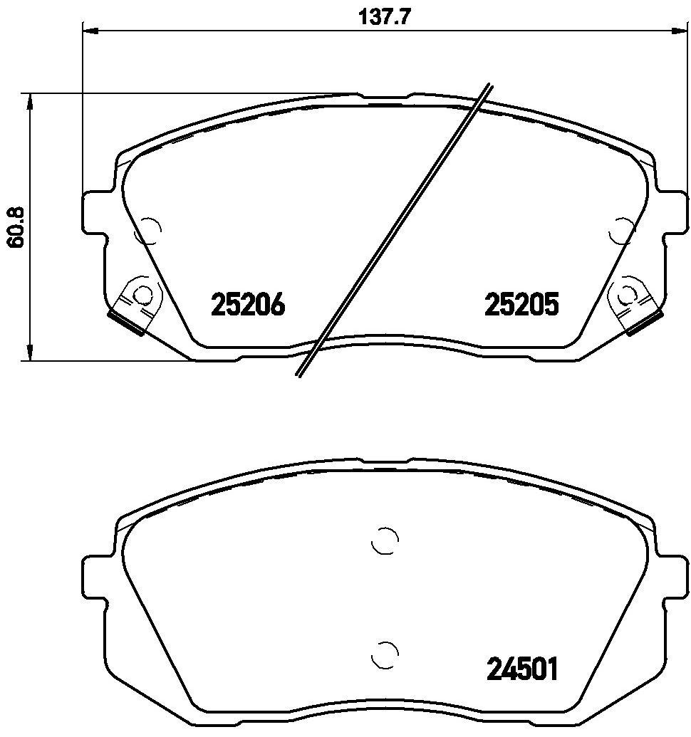 Brembo Remblokset P 30 056E