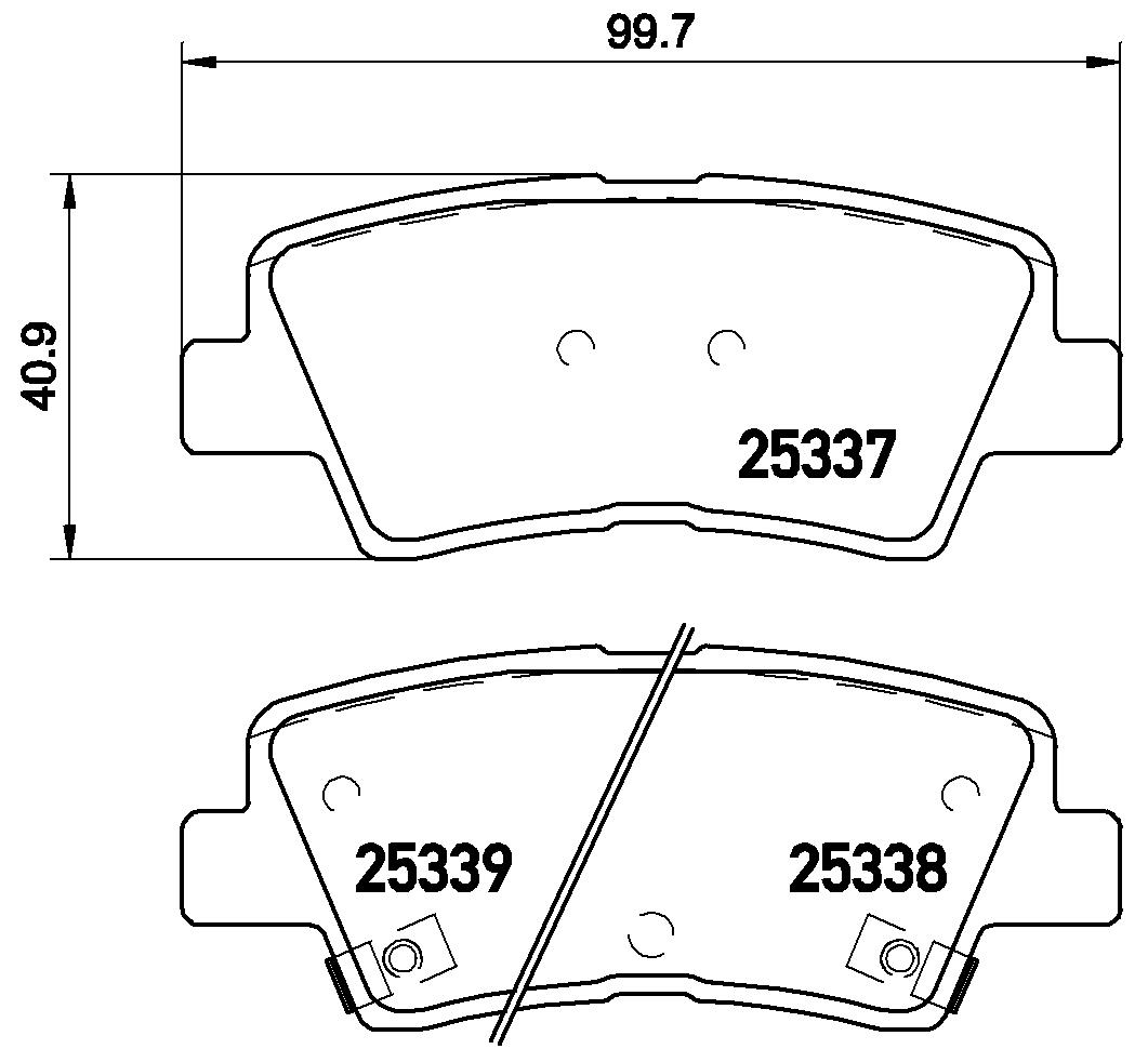 Brembo Remblokset P 30 067E