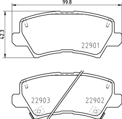 Brembo Remblokset P 30 111