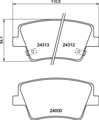 Brembo Remblokset P 30 117