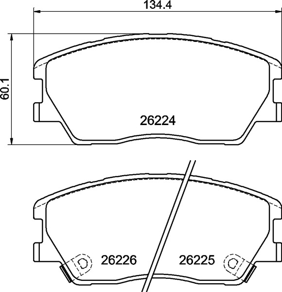 Brembo Remblokset P 30 121E