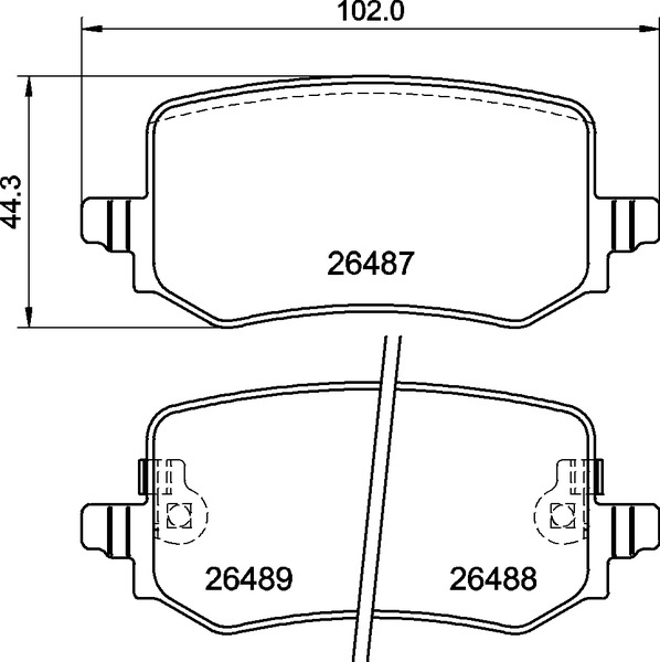 Brembo Remblokset P 30 139