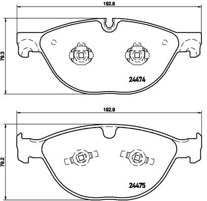 Brembo Remblokset P 36 025