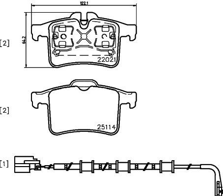 Brembo Remblokset P 36 034