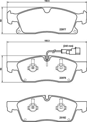 Brembo Remblokset P 48 001