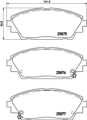 Brembo Remblokset P 49 050