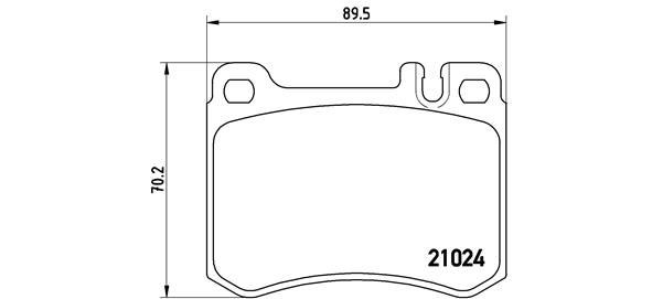 Brembo Remblokset P 50 014