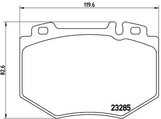 Brembo Remblokset P 50 048