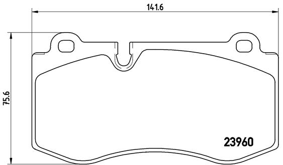 Brembo Remblokset P 50 074