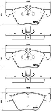 Brembo Remblokset P 50 075