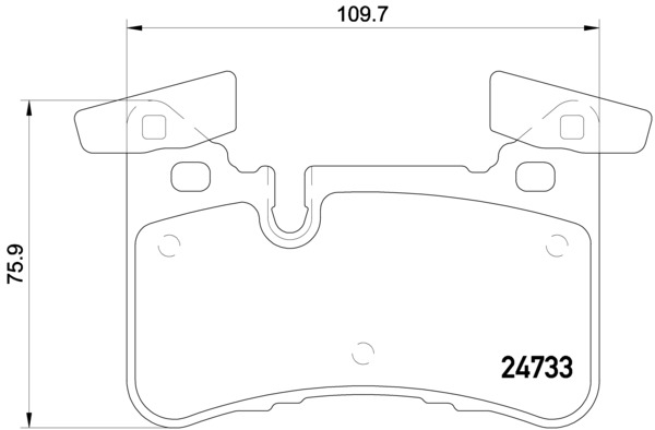 Brembo Remblokset P 50 110