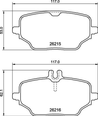 Brembo Remblokset P 50 162