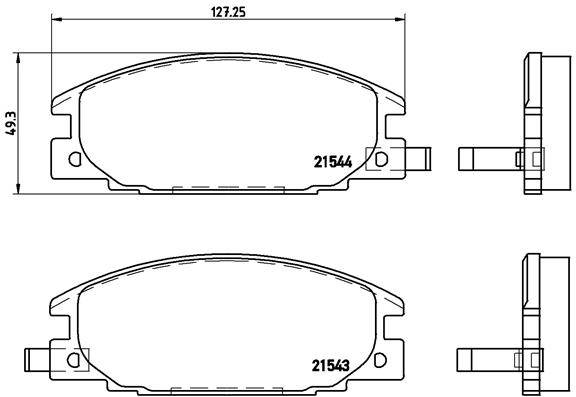 Brembo Remblokset P 59 015