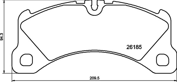 Brembo Remblokset P 65 047