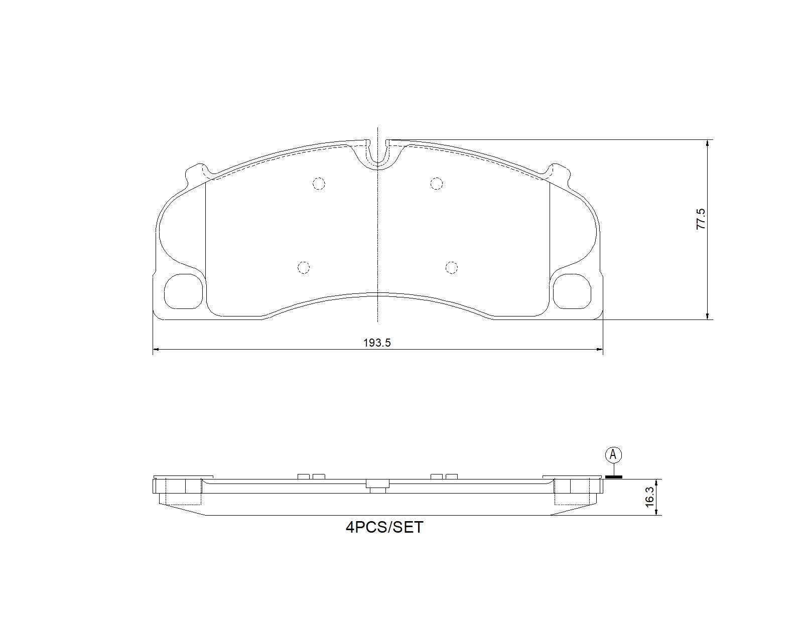Brembo Remblokkenset, schijfrem P 65 059