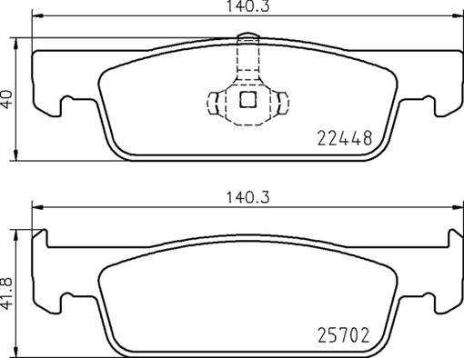 Brembo Remblokset P 68 069