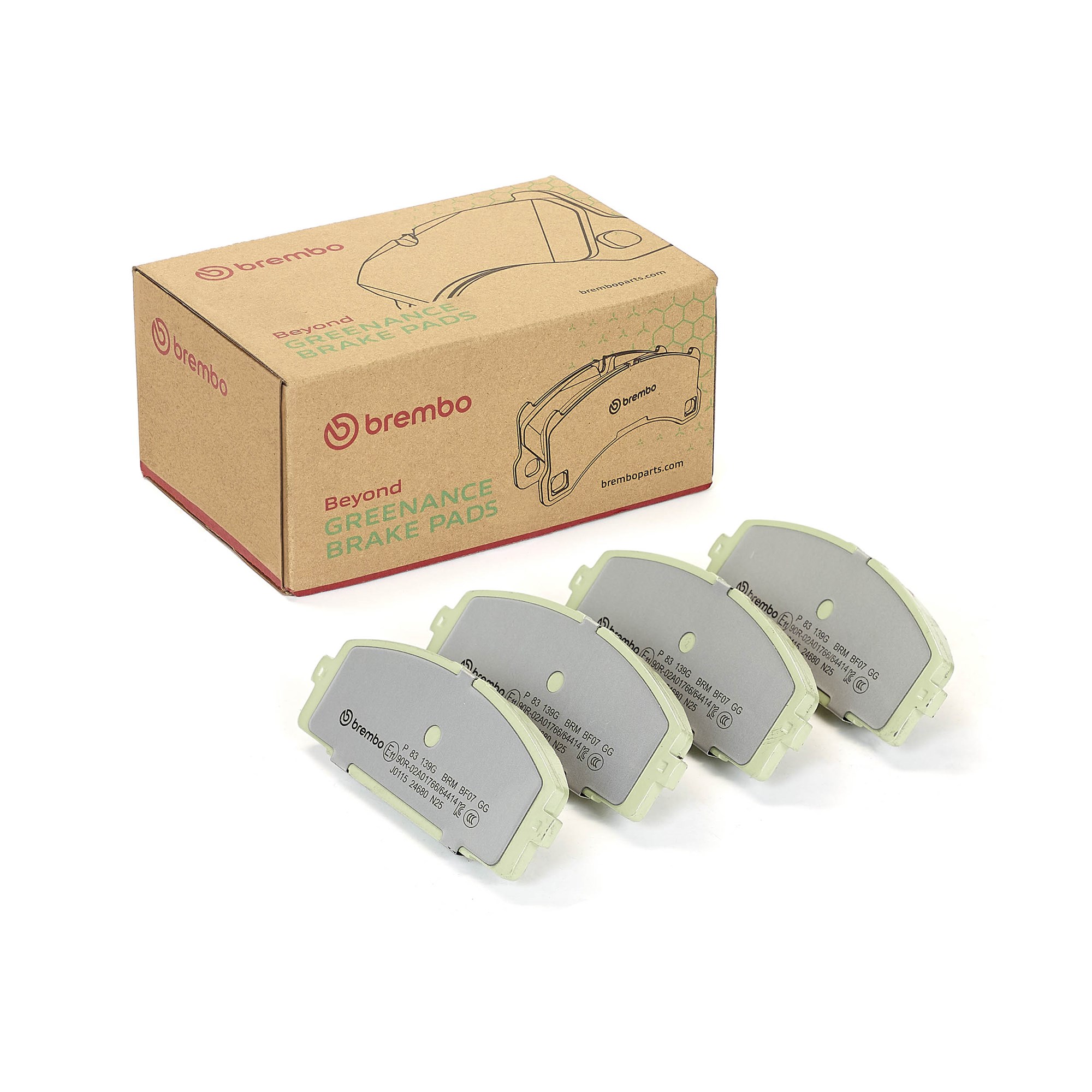 Brembo Remblokset P 83 139G