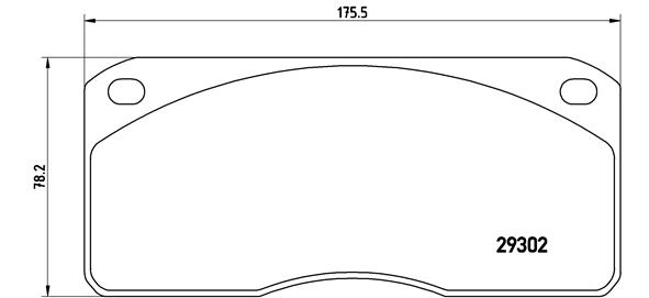 Brembo Remblokset P A6 011