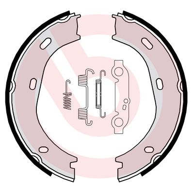 Brembo Remschoen set S 50 501