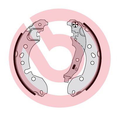 Brembo Remschoen set S 68 548