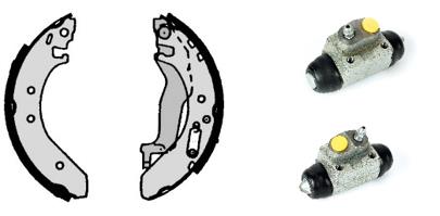 Brembo Remschoen set H 52 010