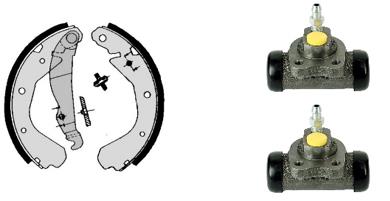 Brembo Remschoen set H 59 017