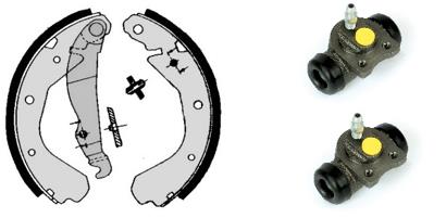 Brembo Remschoen set H 59 028