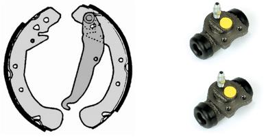 Brembo Remschoen set H 59 037