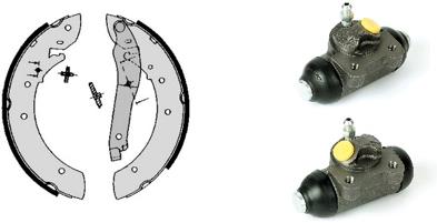 Brembo Remschoen set H 61 026